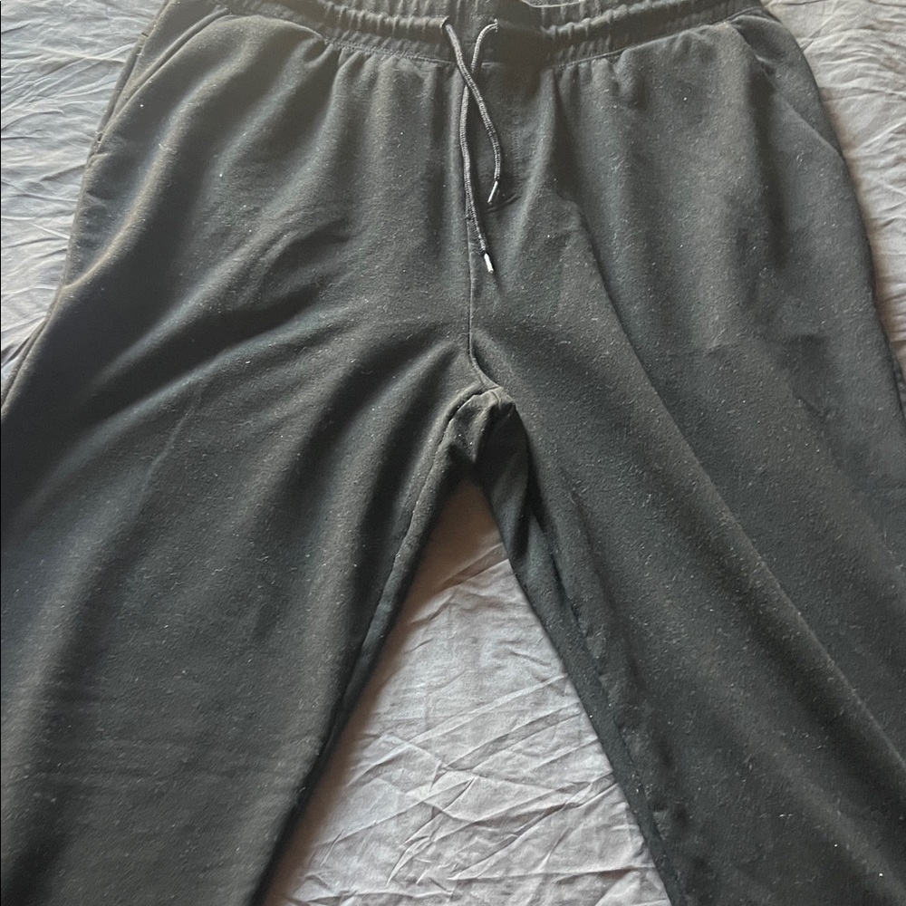 Black Jogger Sweatpants